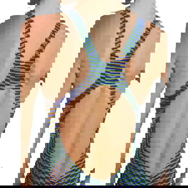 TYR Avictor 2.0 Luminis Open Back Electric Lime swimsuit