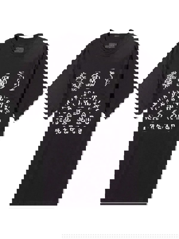 AMIRI OUIJA BOARD TEE BLACK