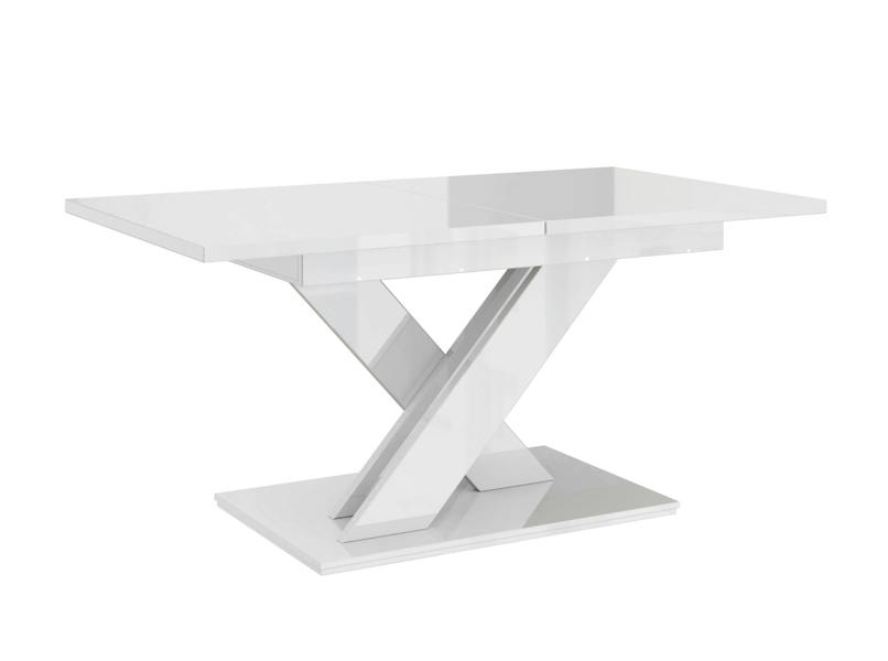 PHD Furniture BRONX Extendable Dining Table 140–180cm – White Gloss