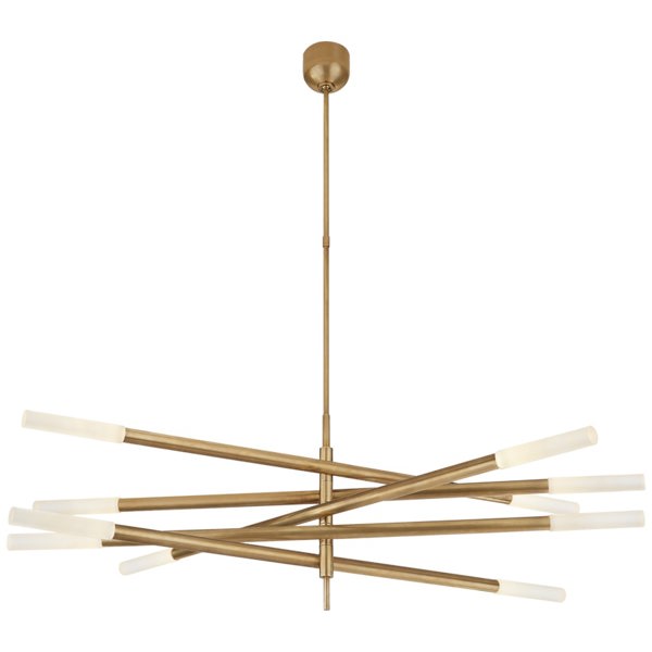 Kelly Wearstler Rousseau Grande Ten Light Articulating Chandelier