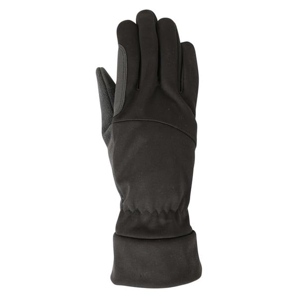 Mountain Warehouse Mens Touch Screen Softshell Gloves - Black - 