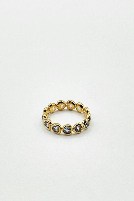 SVNX The 'Atlas' Ring in Gold and Blue