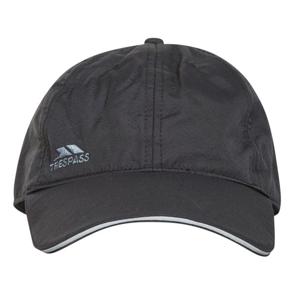 Trespass Mens Cosgrove Quick Dry Baseball Cap - Black