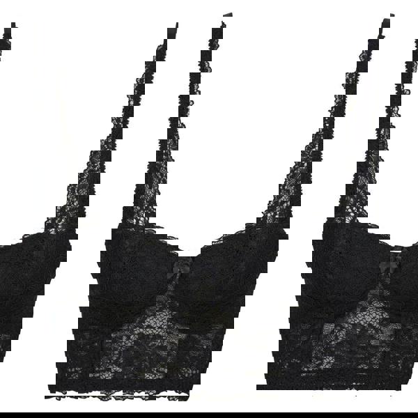 Little Women PERFECTLY YOU LONGLINE Non-Wired Bra in Black