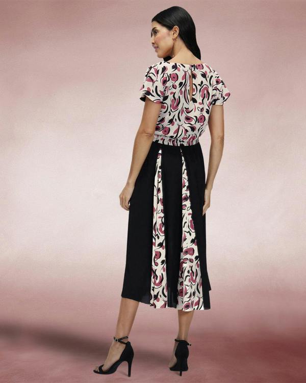 HotSquash Pleated Midi Dress