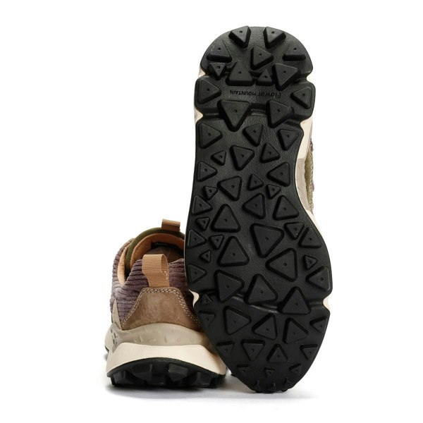 Flower Mountain Lenzan Brown/Green Trainers