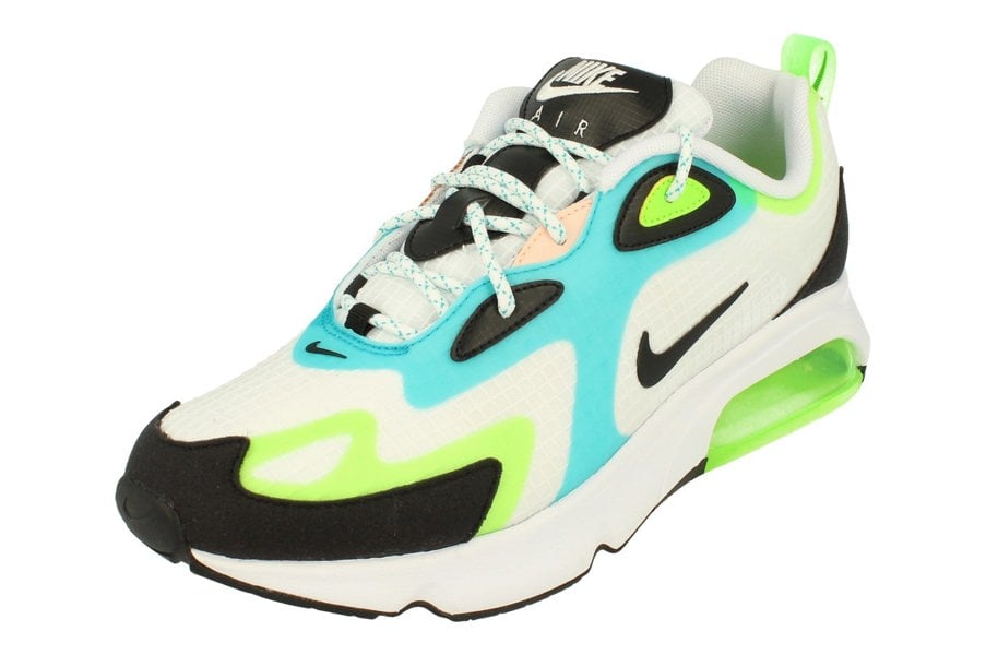Nike Air Max 200 Se Mens Cj0575  101 - White Black Electric Green 101 - Photo 0