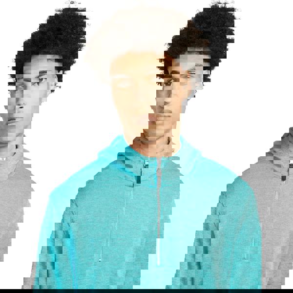 Nike Mens Dri-FIT Golf Hoodie - Ocean Bliss/Baltic Blue/Brushed Silver - 