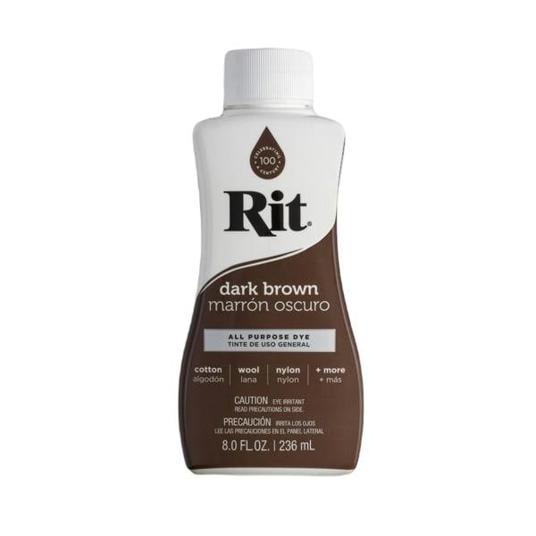 Rit All Purpose Liquid Dye - High Pigment Fabric Colouring Dyes 8oz