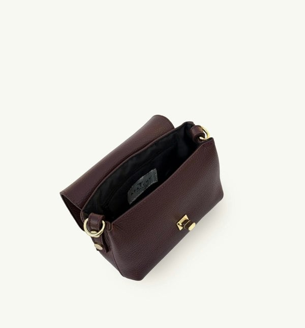 Apatchy London The Maisie Leather Bag - Port