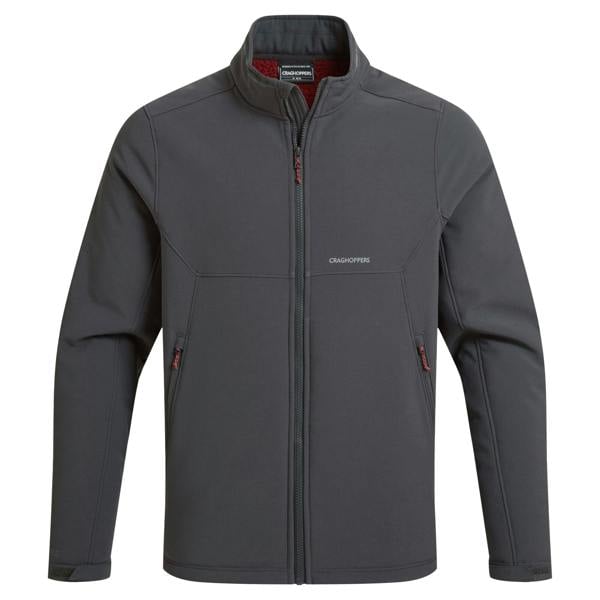 Craghoppers Mens Selside Soft Shell Jacket - Dark Iron - 