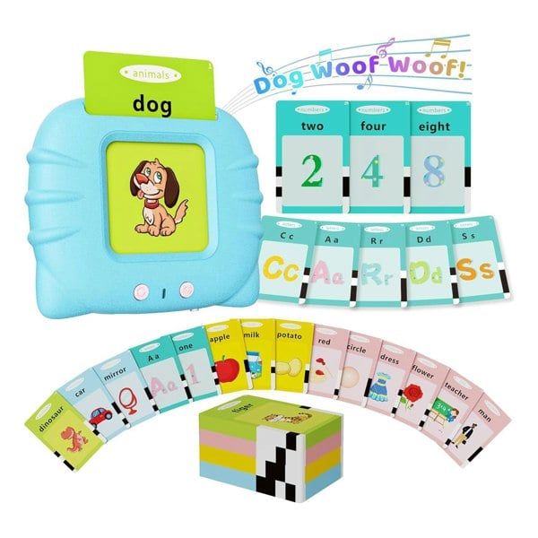Dragodirect Talking Flash Cards Interactive Early Learning Toy for Toddlers