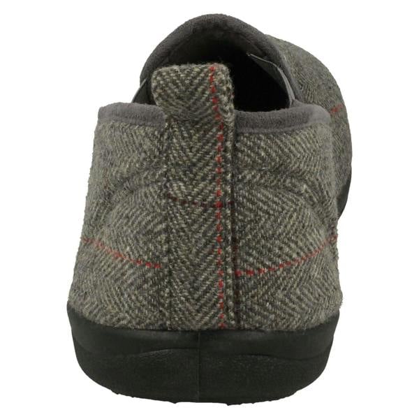 Padders Mens Padders Stag Detailed Slipper Huntsman