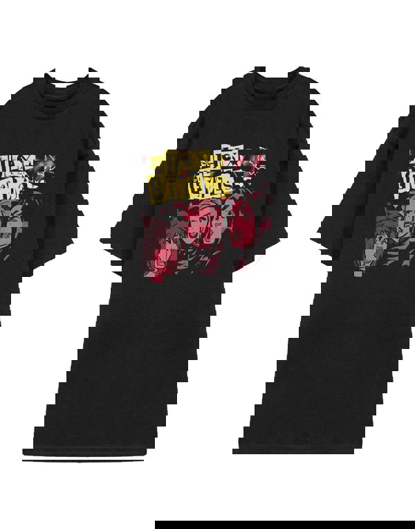 Scooby Doo Womens Black Hex Girls Punk Short Sleeved T-Shirt