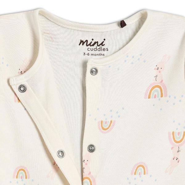 Mini Cuddles Baby Girls 6pc Essentials Gift Set, Multicolour