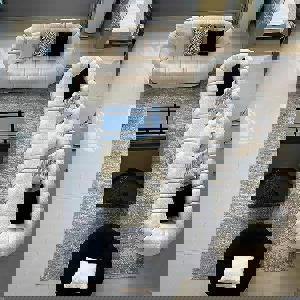 Grace Pumpkin Armchair, White Boucle-Ritconcept-Rit Concept