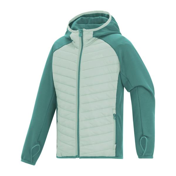 Regatta Childrens/Kids Andreson Hybrid Jacket - Ivy Moss/Ocean Mist - 