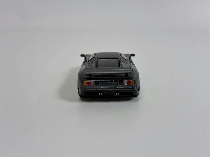 MCSlots Bugatti EB110 Super Sport Grigio Scuro LHD 1:64 Scale Mini GT MGT01002L
