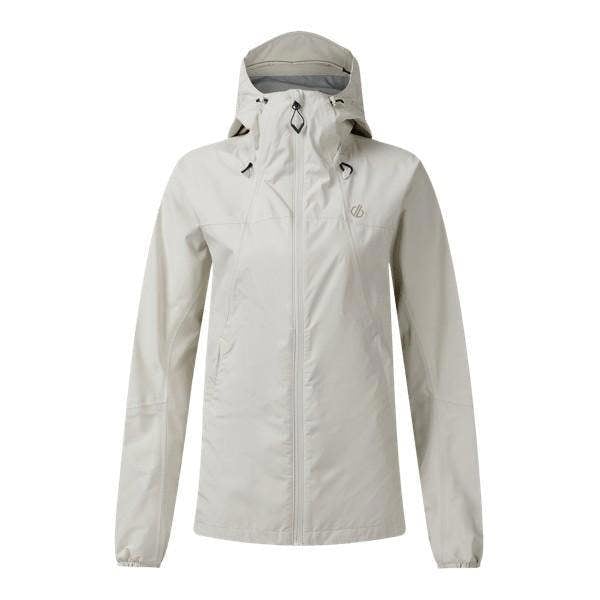 Dare 2B Womens/Ladies Breathe Easy Waterproof Jacket - Almond Milk