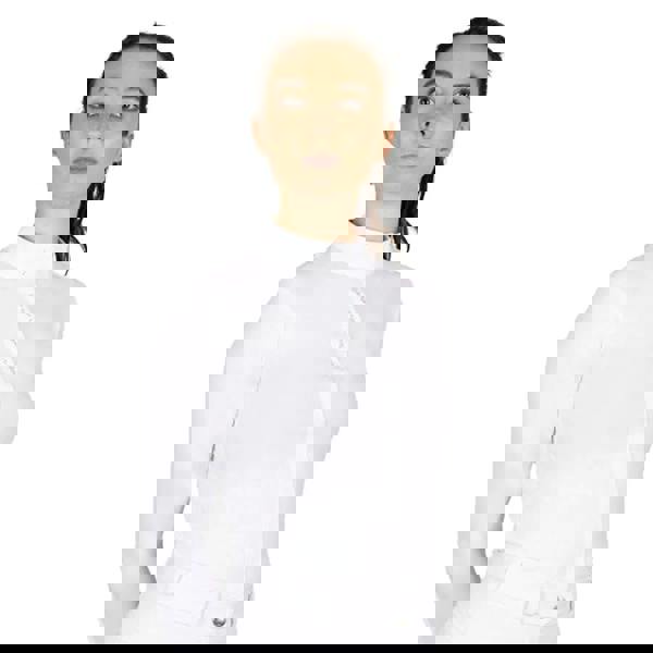 Coldstream Womens/Ladies Larkhall Diamante Show Shirt - White - 