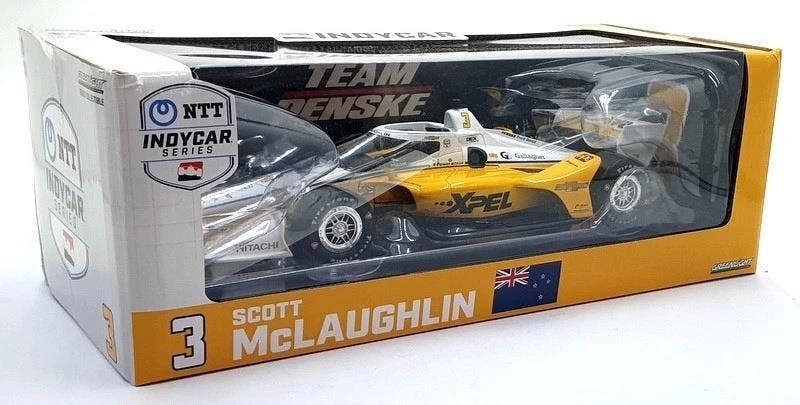 MCSlots Scott McLaughlin #3 2024 Indycar Team Penske Xpel Road Course Config 1:18 Greenlight 11241
