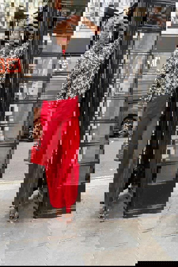 Lioness by TF Monochrome Paint  Brocade Jacket