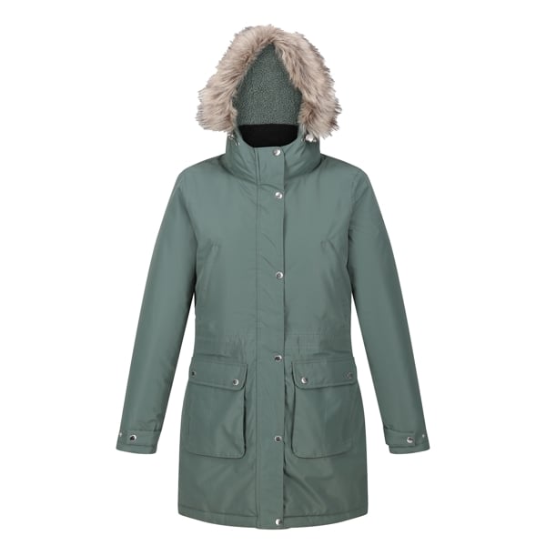 Regatta Women's Voltera Heated Waterproof Jacket - Dark Forest Green