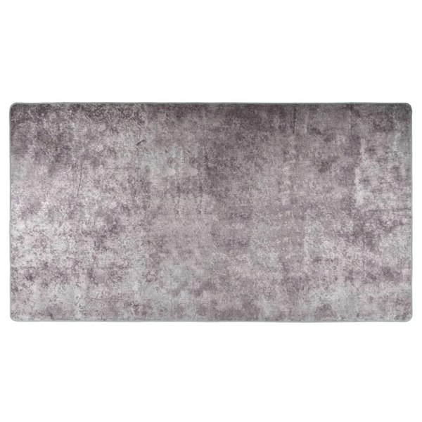 Berkfield Rug Washable 190x300 cm Grey Anti Slip