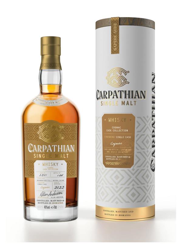Carpathian Cognac Single Malt Whisky 700ml 46% ABV