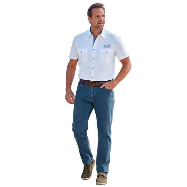 Atlas For Men Mens Regular Jeans - Light Blue