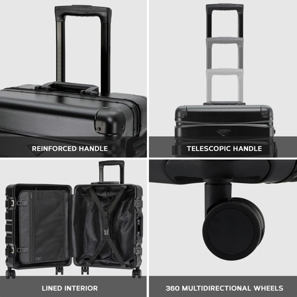 Flight Knight 56x45x25cm Carry On Suitcase - Jet2,British Airways, EasyJet (Paid)