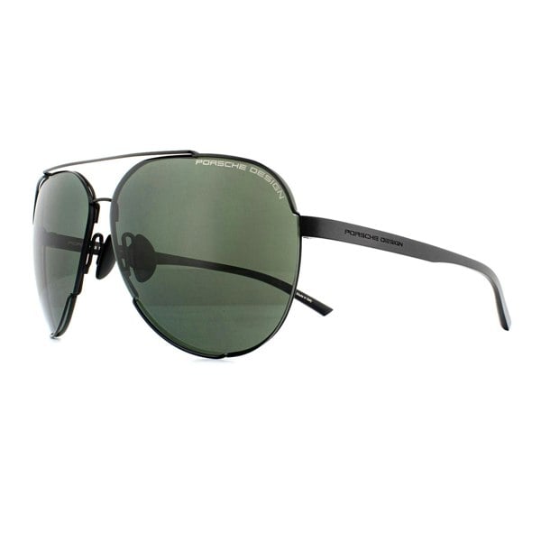 Porsche Design Sunglasses P8682 A Matte Black Green