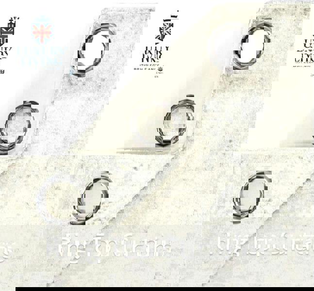 Luxury Living Luxury Crushed Velvet Fully Lined Ring Top Curtains