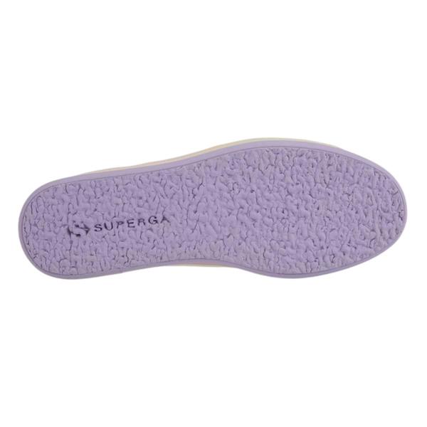 Superga Womens/Ladies 2790 Candy Trainers - White/Violet/Light Pink - 