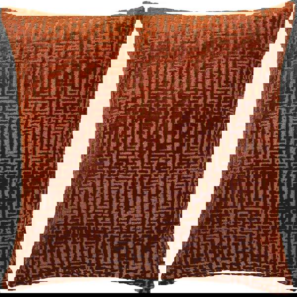 Paoletti Delphi Cushion Cover - Rust