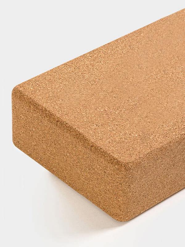 Yoga Studio Large Size Custom Cork Yoga Brick (Unbranded)