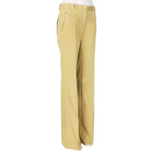 Michael Kors tailored-fit trousers with a wide flared leg