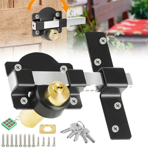 Havendro Security Garden Shed Gate Lock Long Throw Locking Double Locking 50mm & 70mm UK