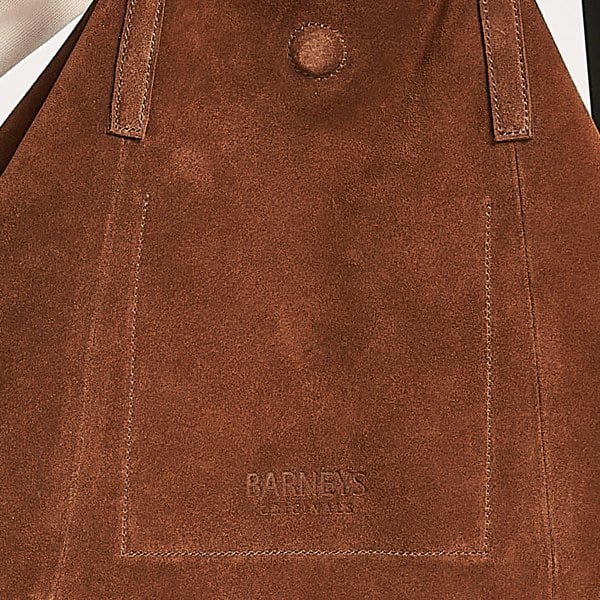 Barneys Originals Real Cow Suede Everyday Tote Bag