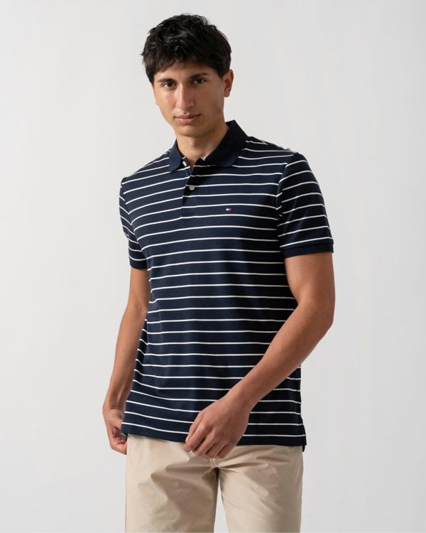 Tommy Hilfiger Tommy Hilfiger Liquid Cotton Regular Fit Mens Polo