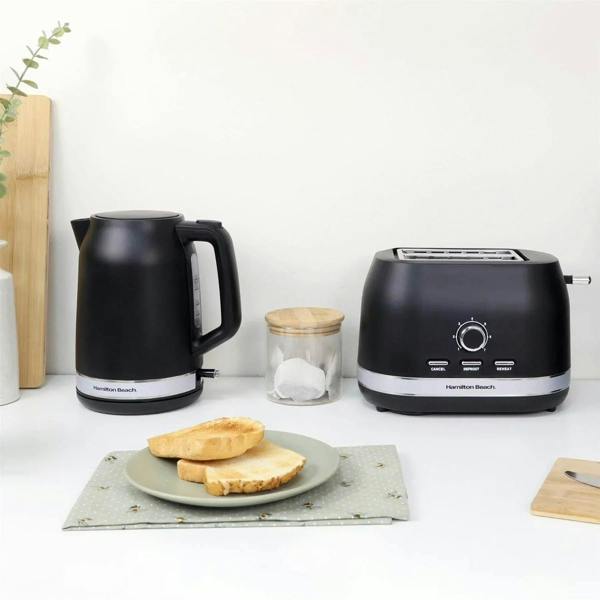 Hamilton Beach Ella 2 Slice Toaster - Matte Black