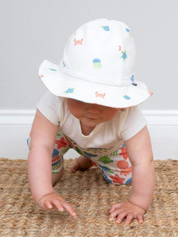 Kite Baby Organic Under The Sea Sun Hat