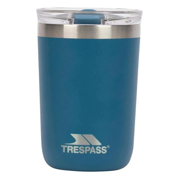Trespass Rounder Stainless Steel Travel Cup - Navy - 