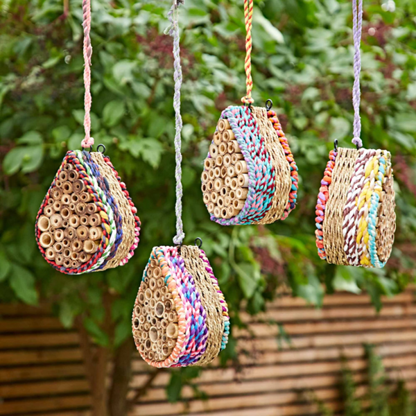 Paper High Teardrop Recycled Cotton Insect & Bee House