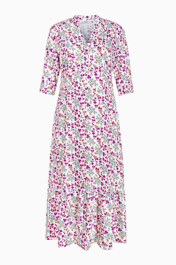 ENORSIA Ditsy Floral Midi Dress