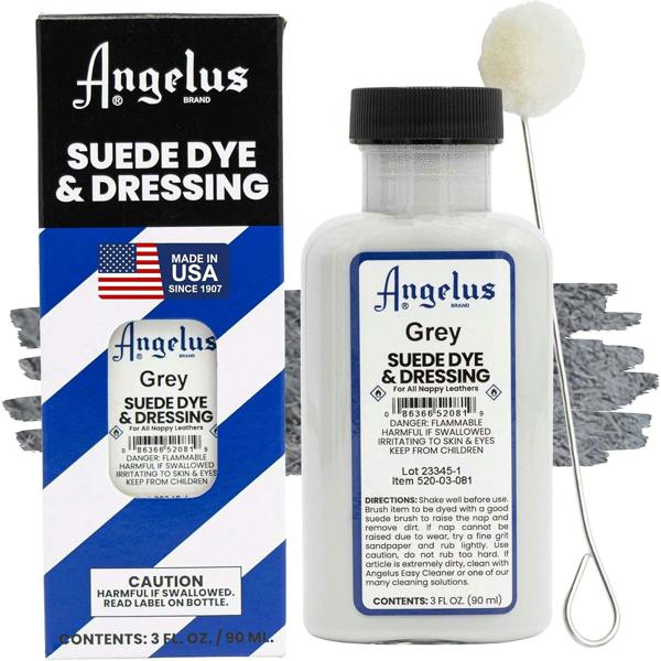 Angelus Suede Dye and Dressing - Restore and Protect Delicate Suede 3oz
