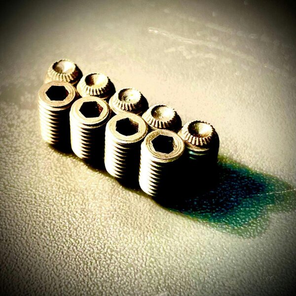 Fixaball UNF 3/8" Grub Socket Set Screw Cup End High Tensile 14.9