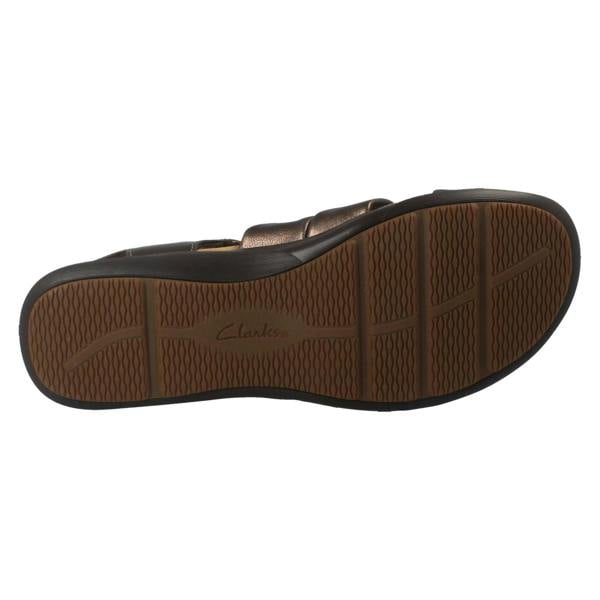 Clarks Ladies Clarks Casual Hook and Loop Sandals Kitly Ave