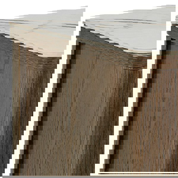 Furniture To Go Southampton Sideboard With 2 Doors 2 Drawers and 2 Shelves in Cream Ceramic