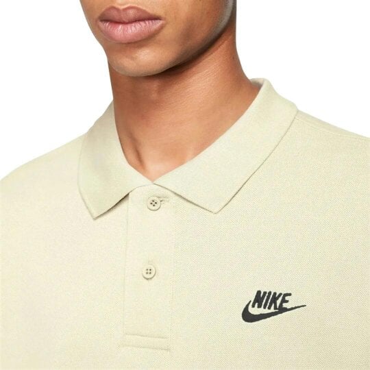 Nike Mens Sportswear Matchup Beige Polo Shirt